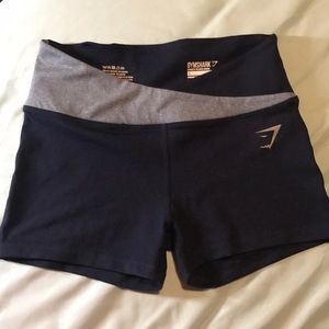 Gymshark dry sculpture shorts in navy